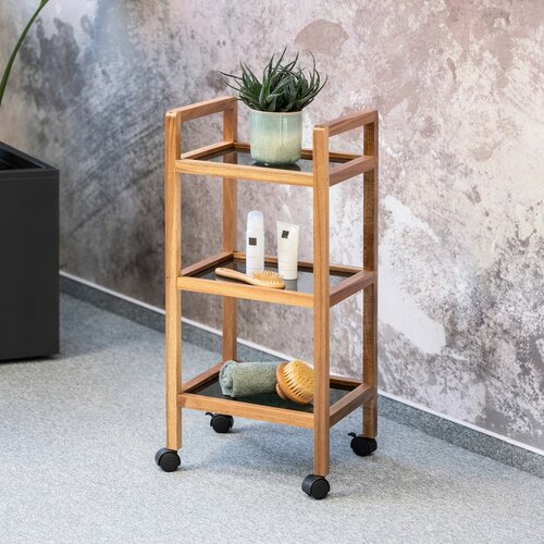 Wenko Pojizdný regál FONDI –  3 police