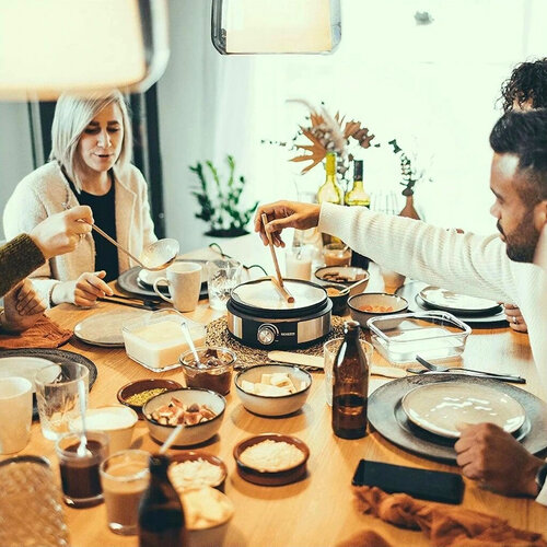 Severin FO 2471 palačinkovač a fondue 2v1