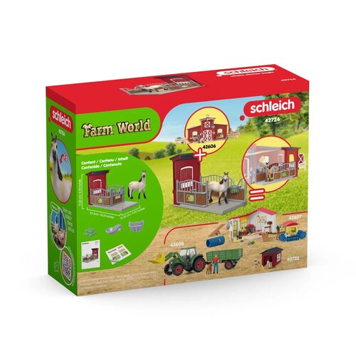 Schleich 42724 Pony box s kobylou mustanga