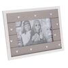 Holz-Fotorahmen „So much hearts“, braun, 22 x 17 cm