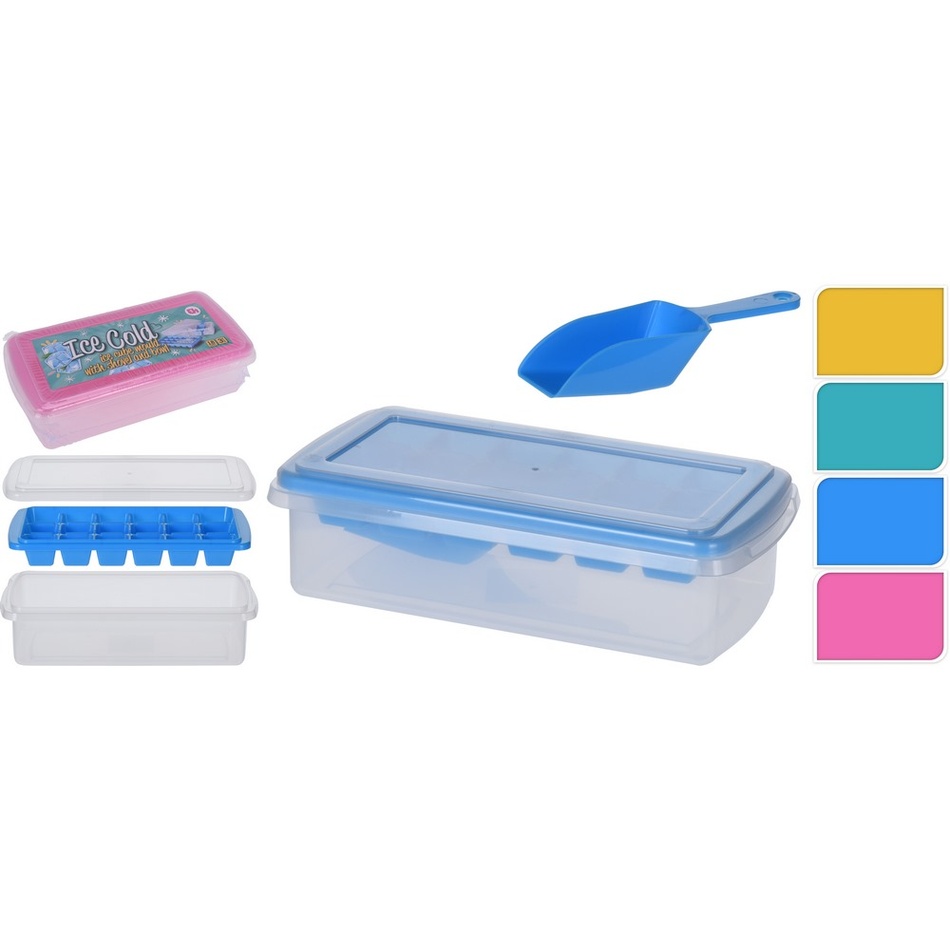 Box na výrobu ľadu s lopatkou