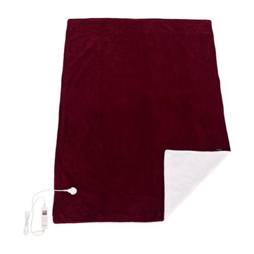 Elektrická vyhřívací deka MEDISA, vínová