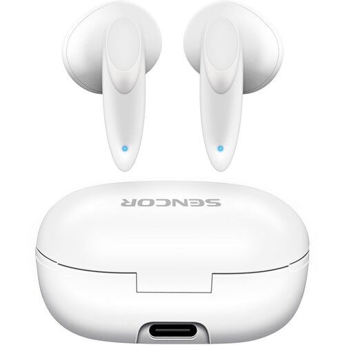Sencor SEP 530BT WH TWS slúchadlá do uší, biela