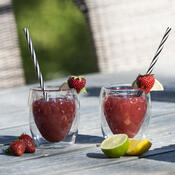 4Home Termo pohár Strawberry Hot&Cool 250 ml, 2 ks