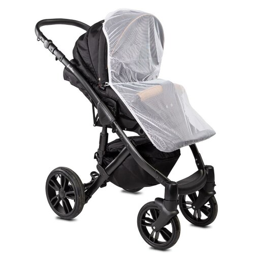 Caretero Kinderwagen-Moskitonetz, Weiß