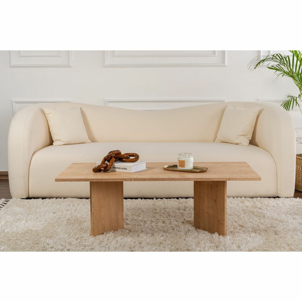 Konferenčný stolík Sabin Sapphire Oak