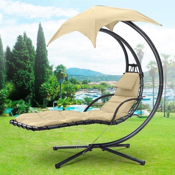 Avenberg Relaxačné lehátko / hojdačka Colombo,béžová