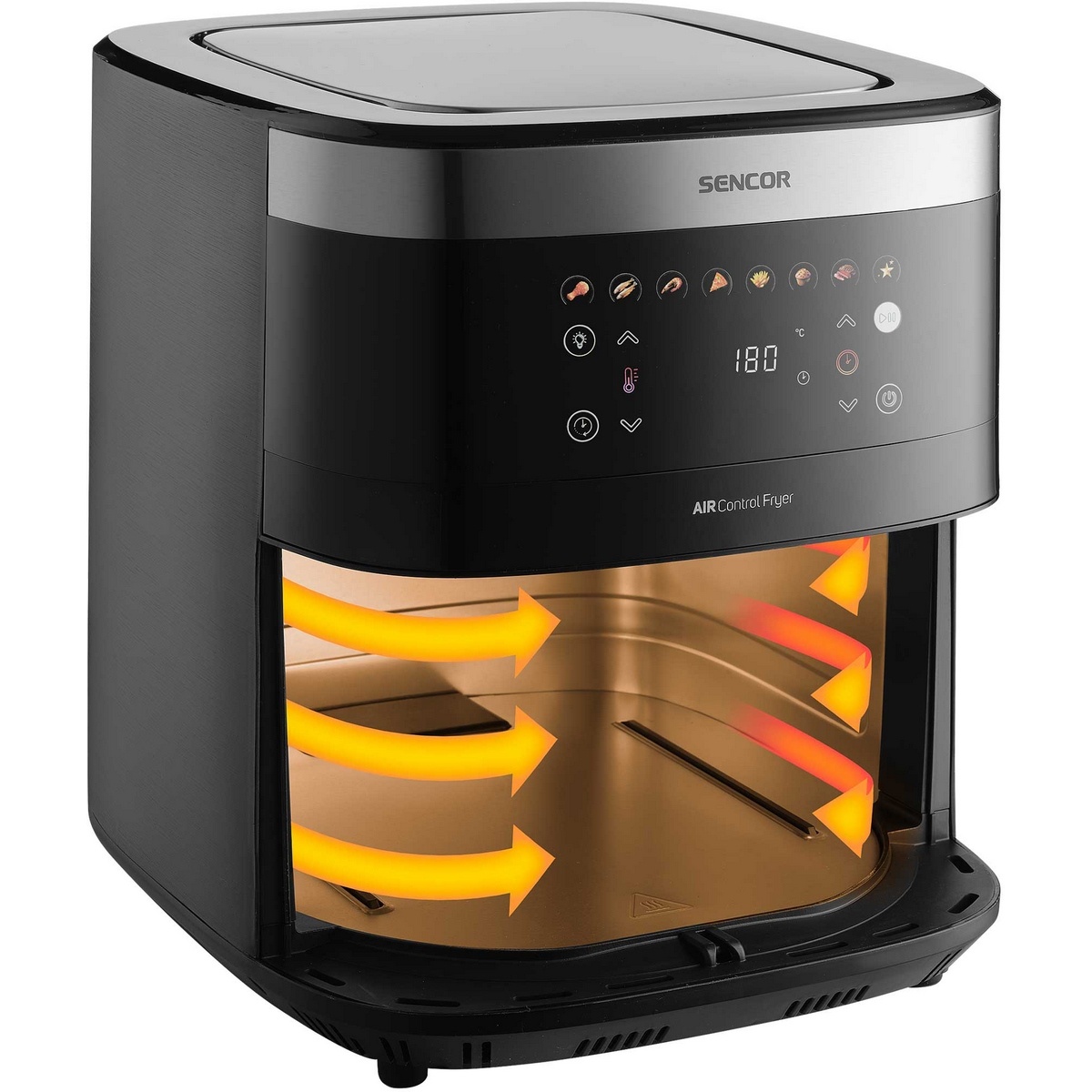 Sencor SFR 9000SS teplovzdušná fritéza