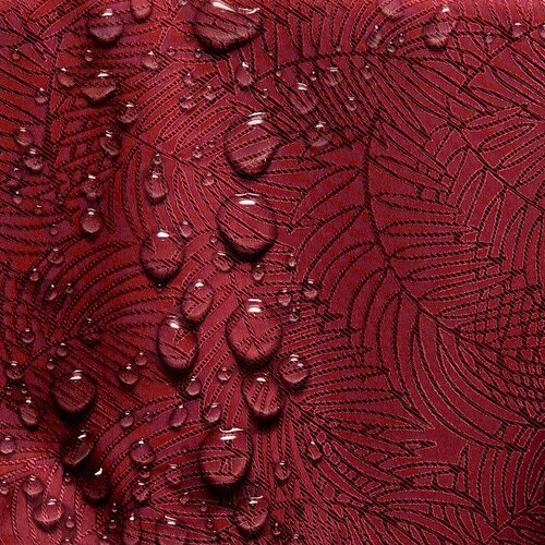 AmeliaHome Prt Gaia claret, 110 x 110 cm