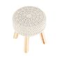 Hocker Naida, Beige
