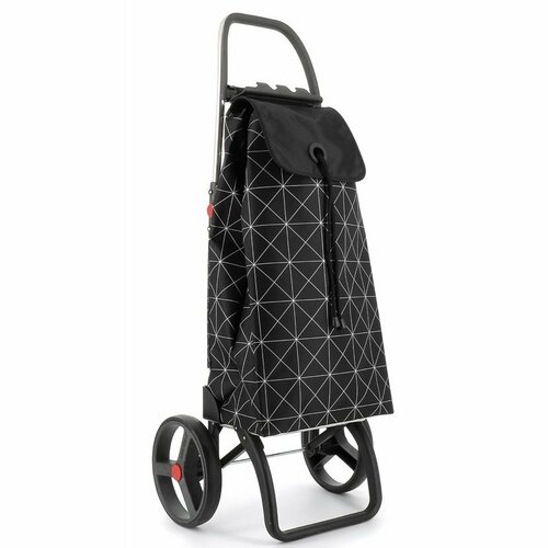 Rolser I-Max 2 Logic RSG bevásárlótáska kerekeken,fekete-fehér színben