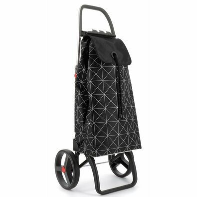 Rolser Nakupovalna torba na kolesih I-Max 2 LogicRSG, črno-bela