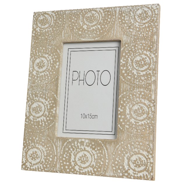Fotorámček Temse béžová, 19 x 24 cm