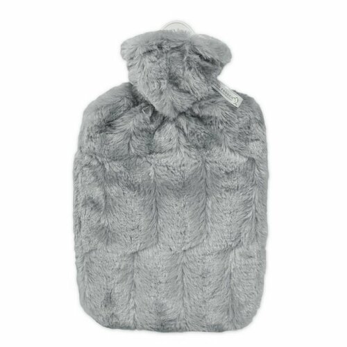 Hugo Frosch Термофор Classic зі штучним хутром, сірий