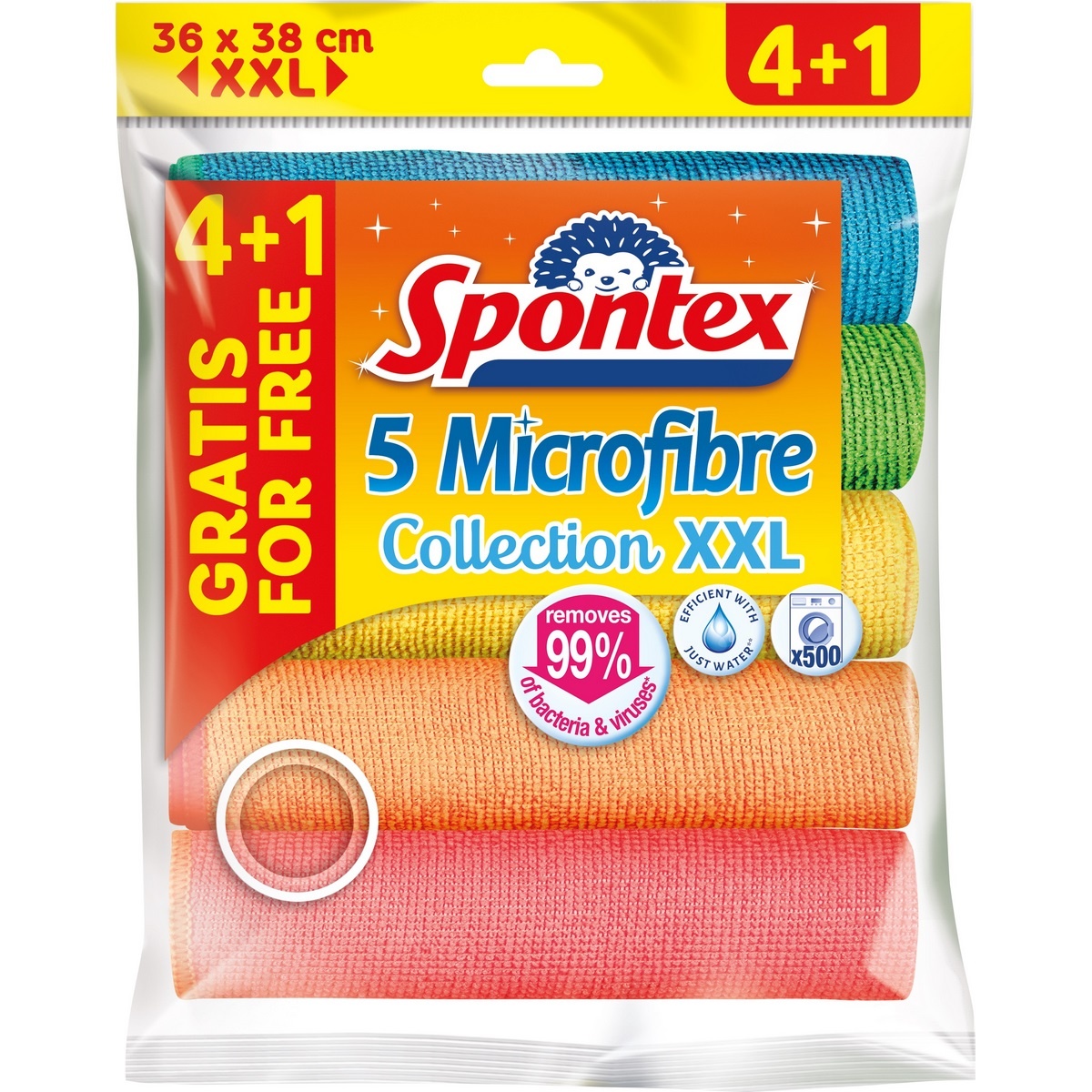 Spontex törlőruha XXL Microfiber 4+1 termék 2. képe
