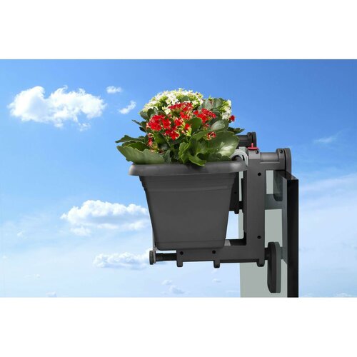 Gardenico Truhenhalter Verso Fix 2 St., Anthrazit