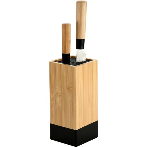 Kesper 58030 Bambusz késállvány 10 x 10 x 23 cm,fekete