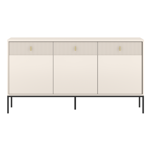 Komoda MAGIRA 3D3S, krémová