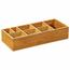 Kesper 70855 Univerzalni organizator iz bambusa,36 x 15 x 7,5 cm
