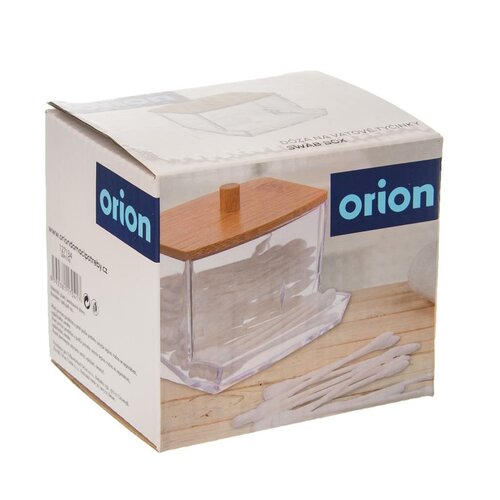 Orion Pojemnik na patyczki kosmetyczne WHITNEY, 9 x 8,5 x 8 cm