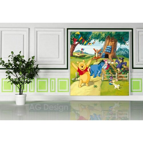 Fototapeta dziecięca DISNEY Kubuś Puchatek 180 x 2