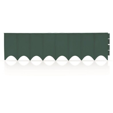 Garden Fence vrtna ograja zelena 10 kos