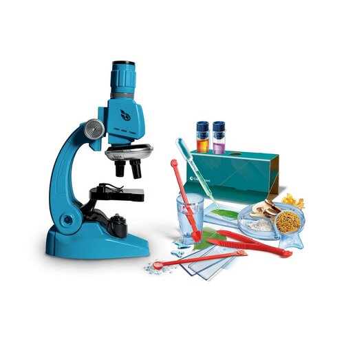 Clementoni SCIENCE Mikroskop 1200x, 50 experimento
