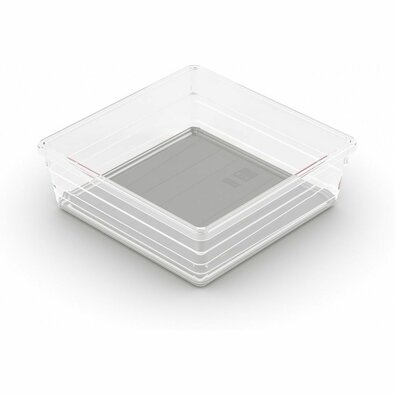 KIS Organizér Sistemo 6, 15 x 15 x 5 cm, šedá