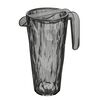 Koziol Karaffe CLUB PITCHER, 1,5 l, Dunkelgrau