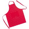Kuhinjski predpasnik Tečka rdeča, 71 x 86 cm