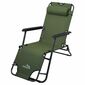 Șezlong pliabil Cattara 13516 Comfort , verde, 155x 61 cm