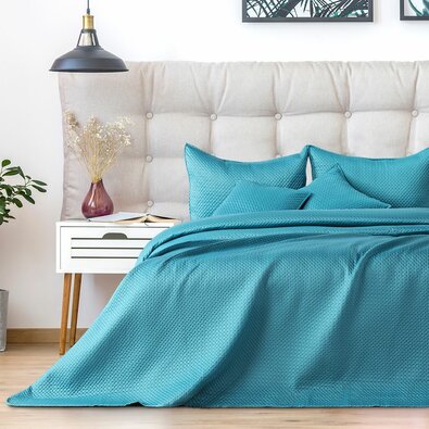 Restilo Prehoz na posteľ Carmen turquoise, 220 x 240 cm