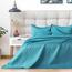 AmeliaHome Prehoz na posteľ Carmen turquoise, 220 x 240 cm