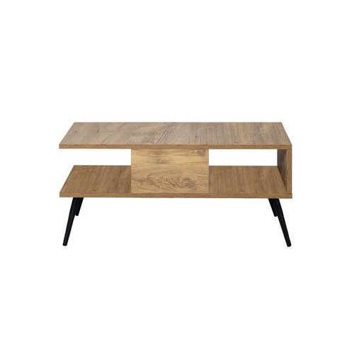Konferenčný stolík Bukle Atlantic Pine and Black