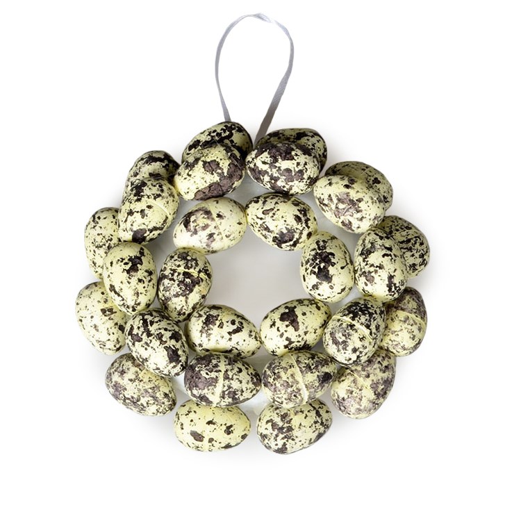 Dekoratívny Venček s vajíčkami, pr. 17 cm