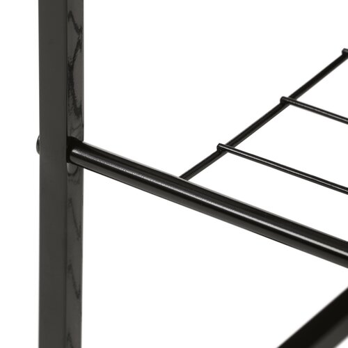 Skrinka na topánky s 2 policami, staré drevo