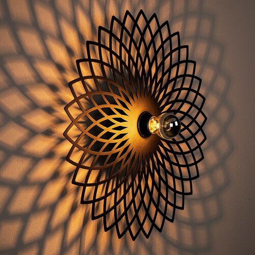 Kinkiet lampa ścienna Fellini - MR - 987, czarny