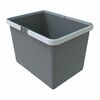 Elletipi Plastični koš z ročaji 12 l, siv