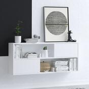 Regal mit Schrank Flora White
