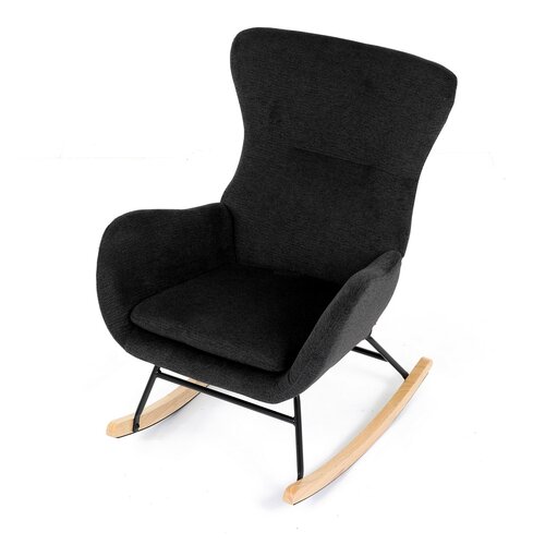 Fotoliu balansoar BK2, negru