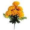 Sztuczna wiązanka Chryzantem, ciemnożółty,wysokość 58 cm
