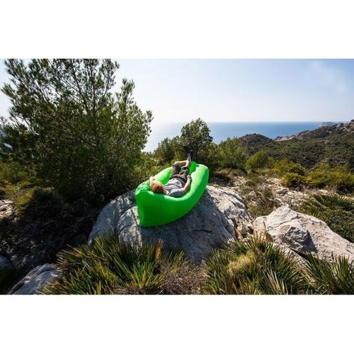 Dmuchany worek Lazy Bag, niebieski