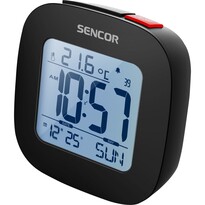 Годинник Sencor SDC 1200 B з будильником, чорний
