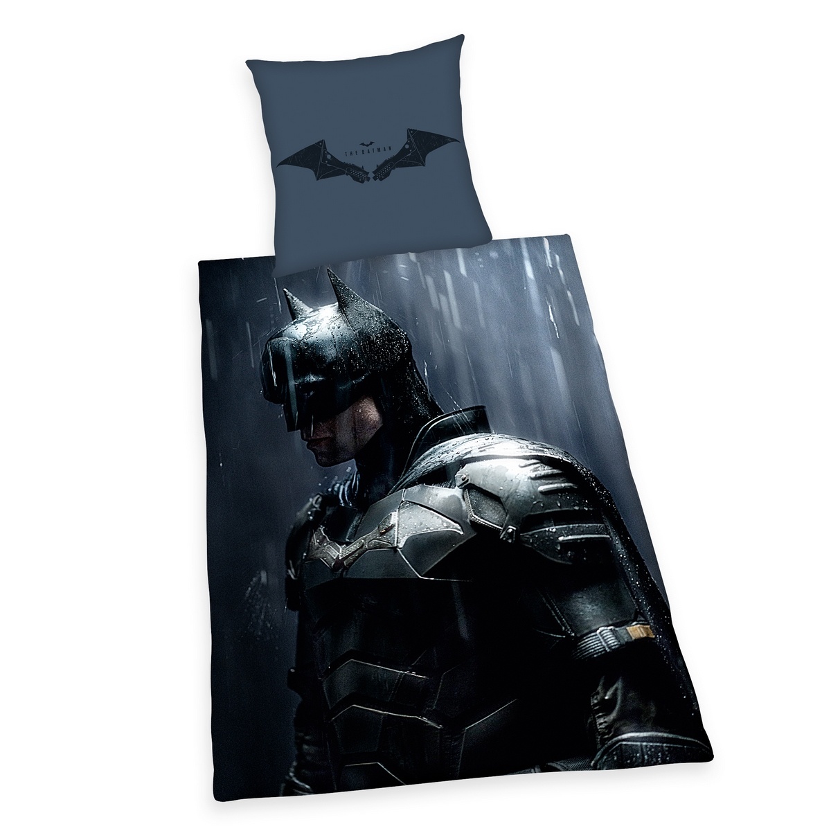 Bavlnená posteľná bielizeň Herding Batman, 135 x200 cm, 80 x 80 cm