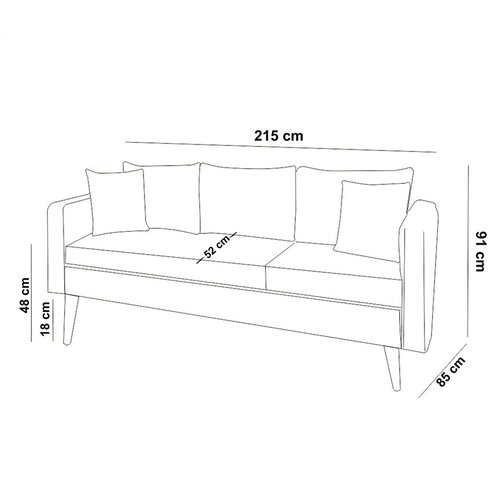 Sofa Sofia Anthracite