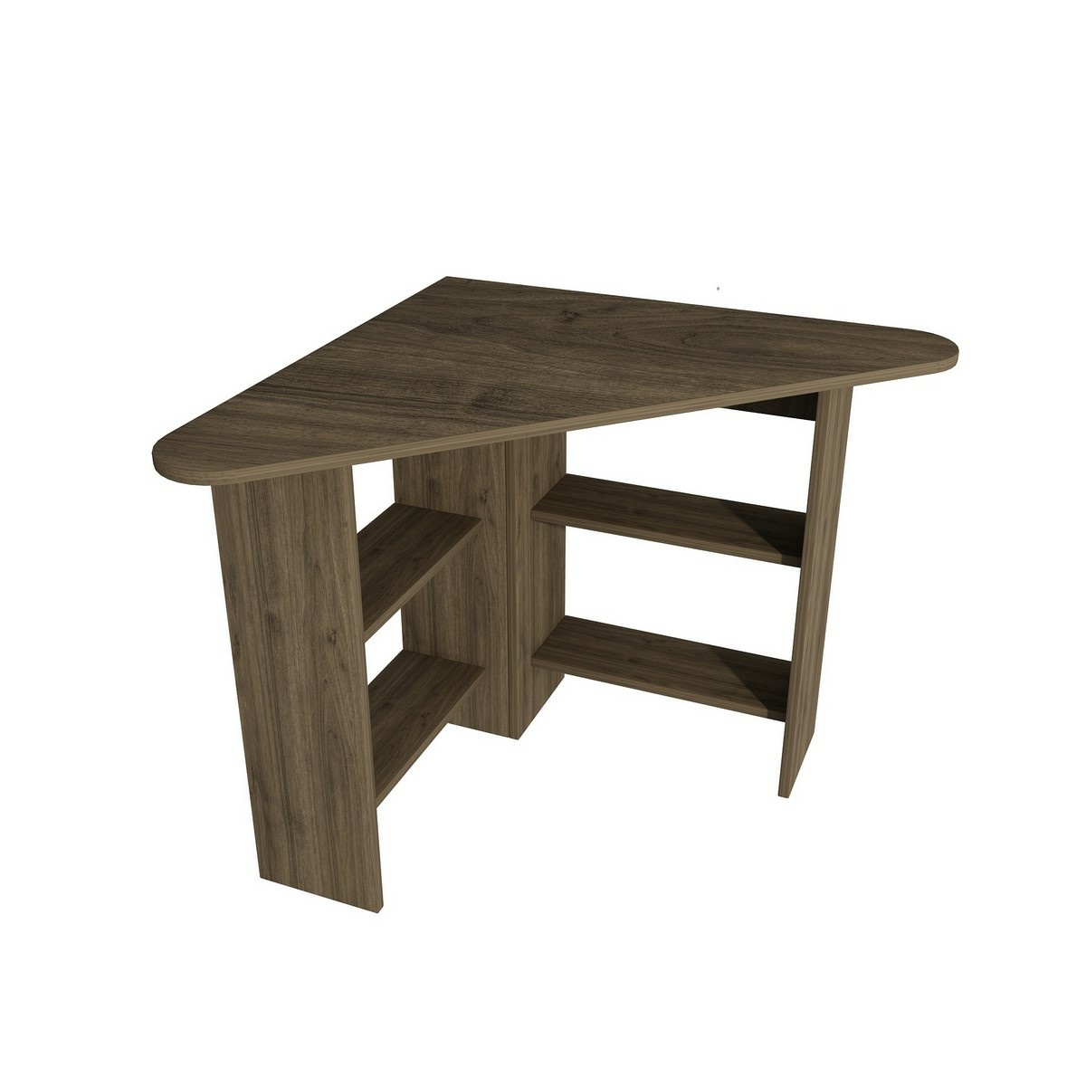 Pracovný stôl Corner Walnut