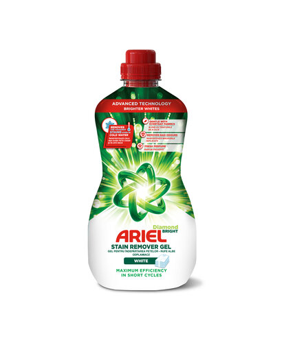 Ariel Odstranjevalec madej za belo perilo gel, 950ml