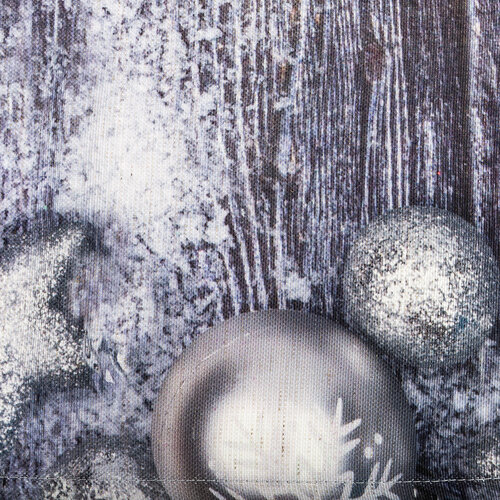 Ubrus Vánoční ozdoby, 85 x 85 cm