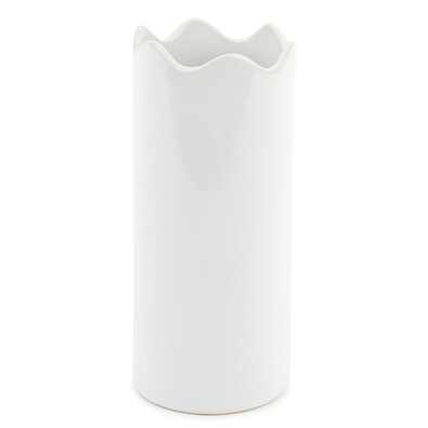 Wazon ceramiczny Coppo, biały 20 cm