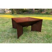 Fokus Záhradné ohnisko 50 x 50 x 30 cm, corten CORGARDEN 1016